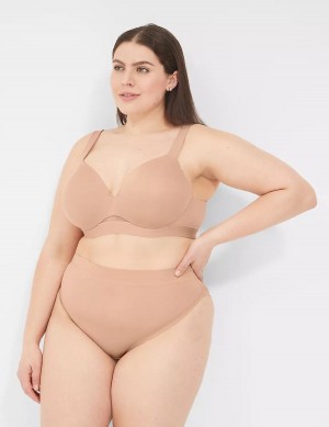 Beige Lane Bryant Comfort Bliss French Cut Women Briefs | OSG787BY