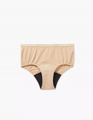 Beige Lane Bryant Total Confidence Full Women Briefs | VLB8782GU