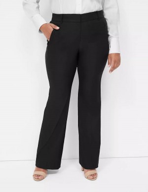 Black Lane Bryant Boot 4-Season Women Pants | ZMO1690HX