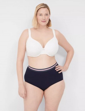 Blue Lane Bryant Cotton High-Waist With Wide Waistband Women Briefs | ALI5049RF