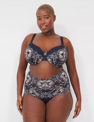 Blue Lane Bryant Smooth Lightly Lined Full Coverage With Lace Women Bralettes | BIA5599NH