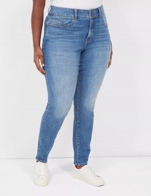 Blue Lane Bryant Tighter Tummy High-Rise Skinny Women Jeans | WPL2527YF