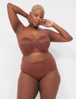 Chocolate Lane Bryant Invisible Edge Full Women Briefs | NSE4993FG