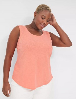 Coral Lane Bryant Scoop-Neck Women Tank Top | OFP7910NX