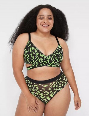 Green Lane Bryant Mesh Crossover Strappy Women Bralettes | QVQ51100AT