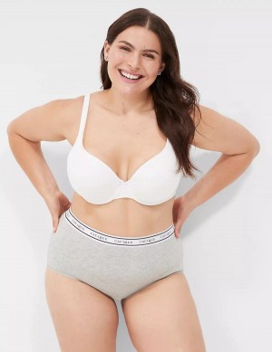 Grey Lane Bryant Cotton Full With Wide Waistband Women Briefs | PHE1119VE