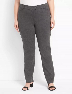 Grey Lane Bryant Straight Leg 4-Season Women Pants | KCN7387IV