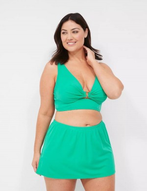 Turquoise Lane Bryant Side Slit Swim Women Skirts | DVK8458EU