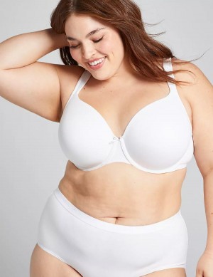 White Lane Bryant Cotton Lightly Lined Full Coverage Women Bralettes | GQL6462JD