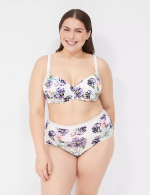 White Lane Bryant Invisible Backsmoother Lightly Lined Women Balconette Bra | KHY3017NN