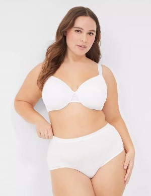 White Lane Bryant Lightly Lined Full Coverage With Lace Women Bralettes | COB8342YG