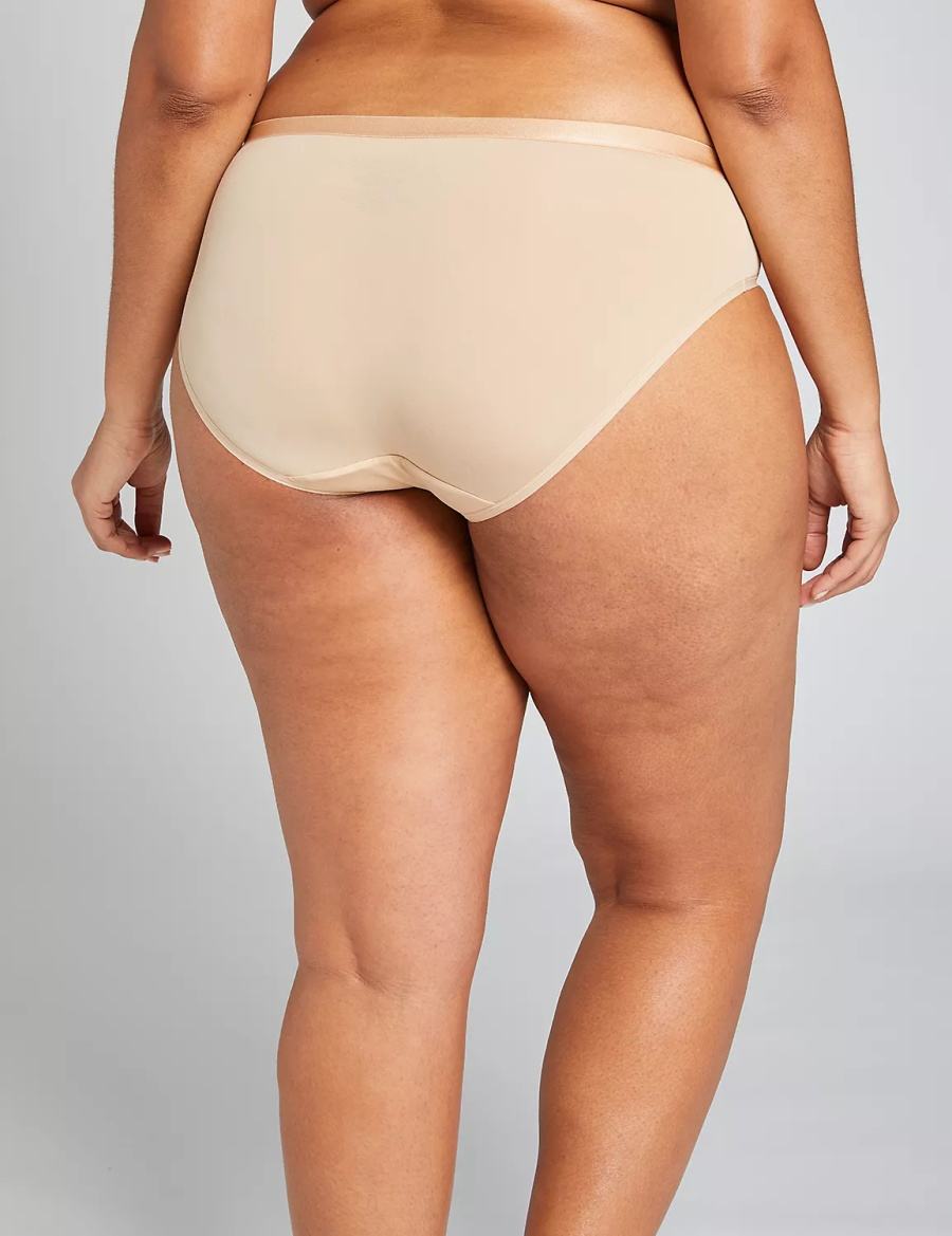 Beige Lane Bryant Extra Soft Women Hipster Panty | SCI3115UL