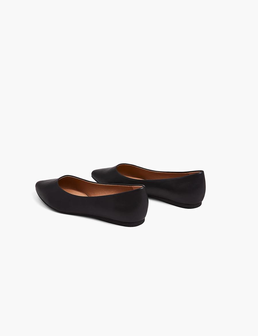 Black Lane Bryant Dream Cloud Pointed-Toe Women Ballet Flats | GGU7398TV