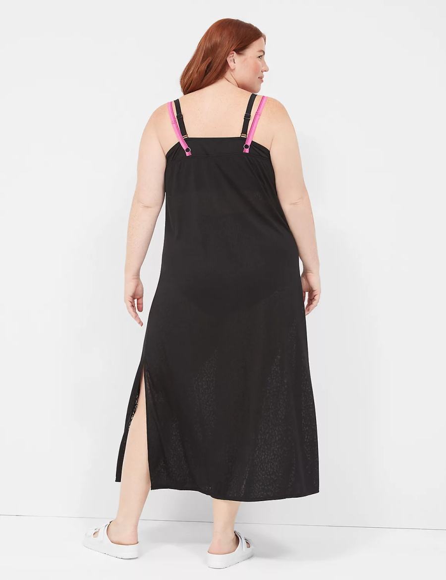 Black Lane Bryant Maxi Women Dress | AUG43KA