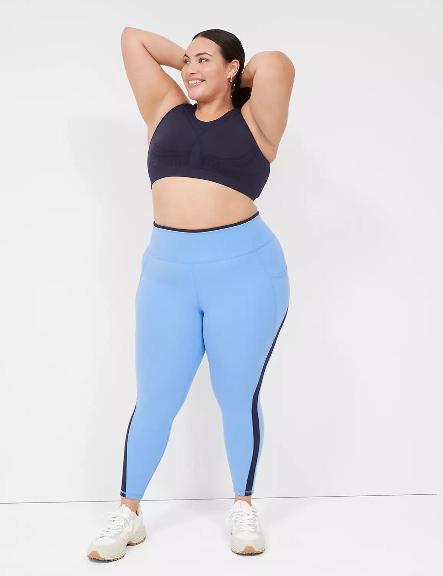 Blue Lane Bryant LIVI Wireless Medium-Impact Seamless Women Sports Bra | MFE9392NU