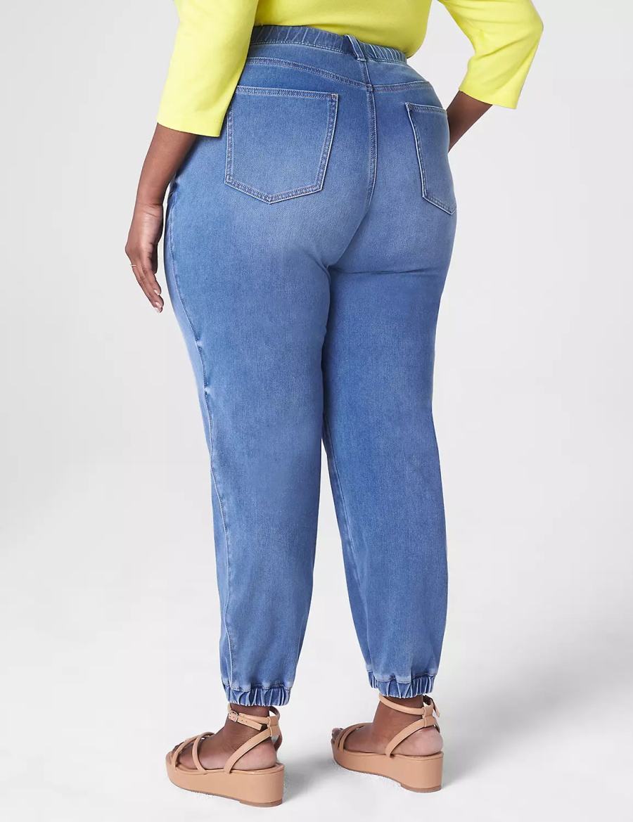 Blue Lane Bryant Pull-On Boyfriend Jogger Women Jeans | NCN9157HC