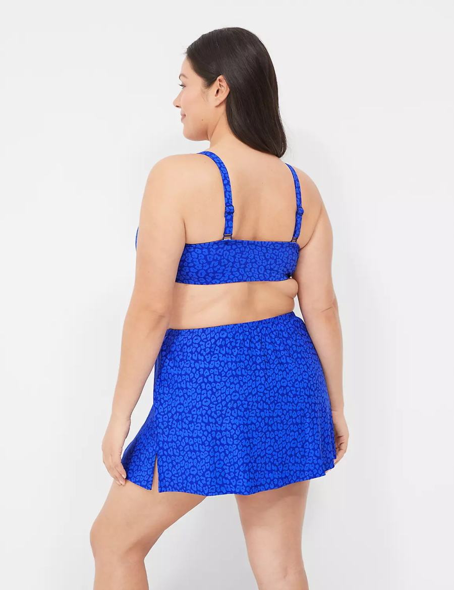 Blue Lane Bryant Side Slit Swim Women Skirts | EDR1620SO