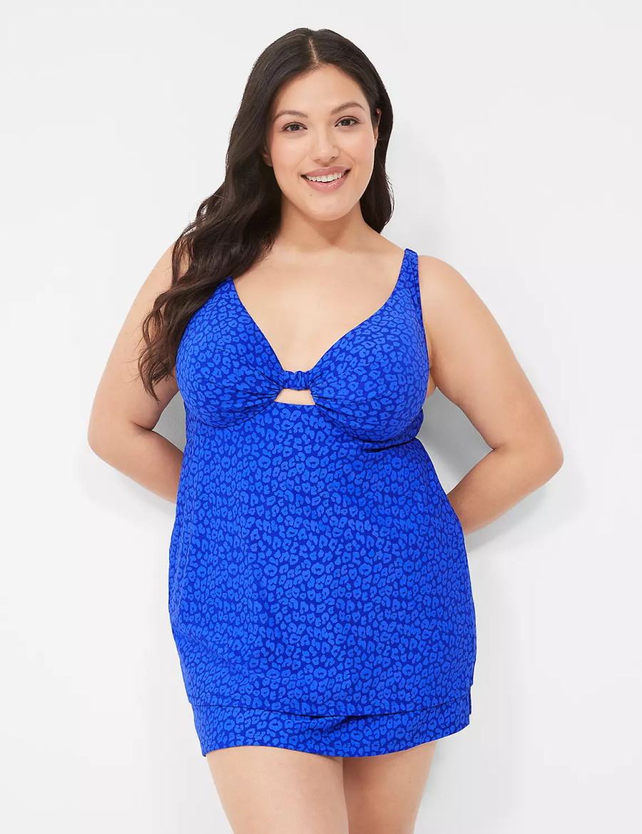 Blue Lane Bryant Side Slit Swim Women Skirts | EDR1620SO