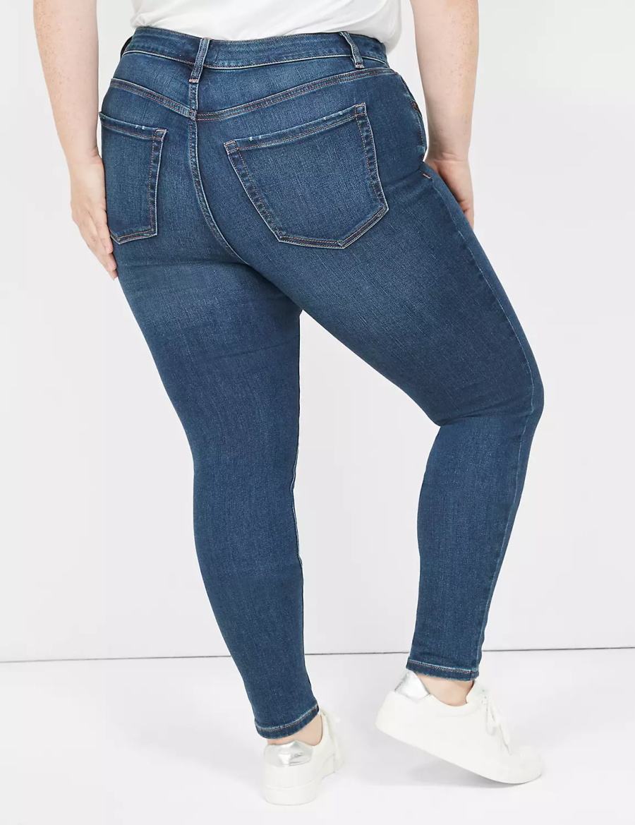 Blue Lane Bryant Signature Fit Skinny Women Jeans | OCR2991RZ