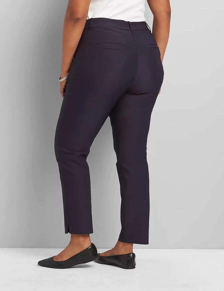 Blue Lane Bryant Slim Ankle 4-Season Women Pants | NTF823MX