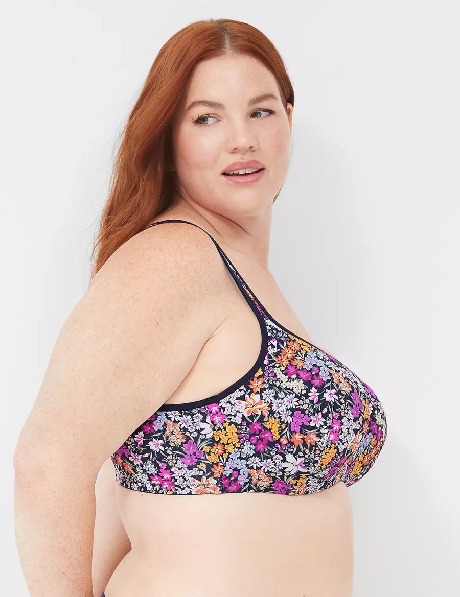 Blue Lane Bryant Smooth Lightly Lined Women Balconette Bra | CYW5391XN