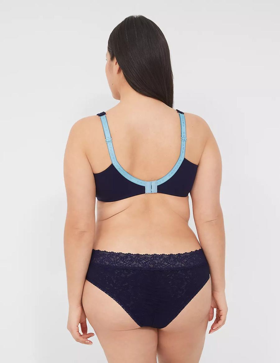 Blue Lane Bryant Stretch Lace Women Cheeky Panty | TLW244TA