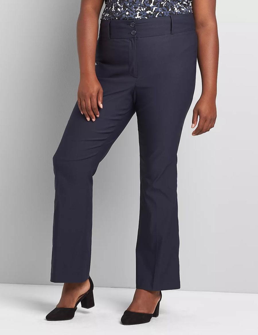 Blue Lane Bryant Tighter Tummy High-Rise Boot 4-Season Women Pants | HRP3777TR