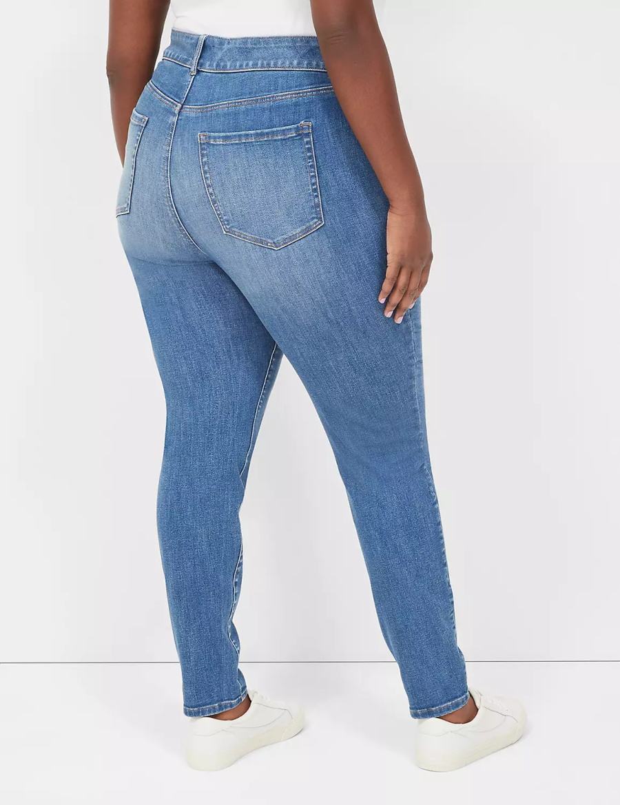 Blue Lane Bryant Tighter Tummy High-Rise Skinny Women Jeans | WPL2527YF