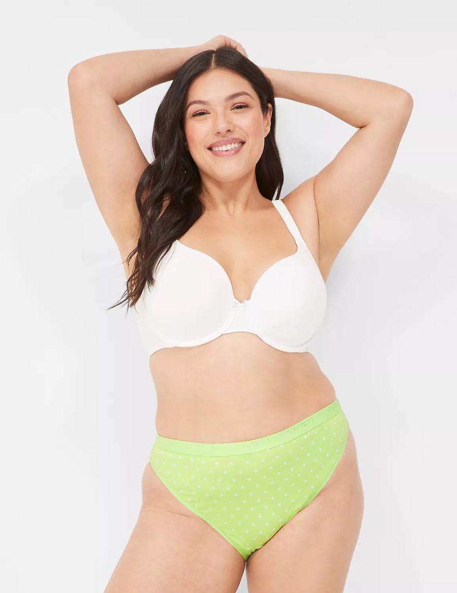 Green Lane Bryant Cotton French Cut Women Briefs | IKG7368KA