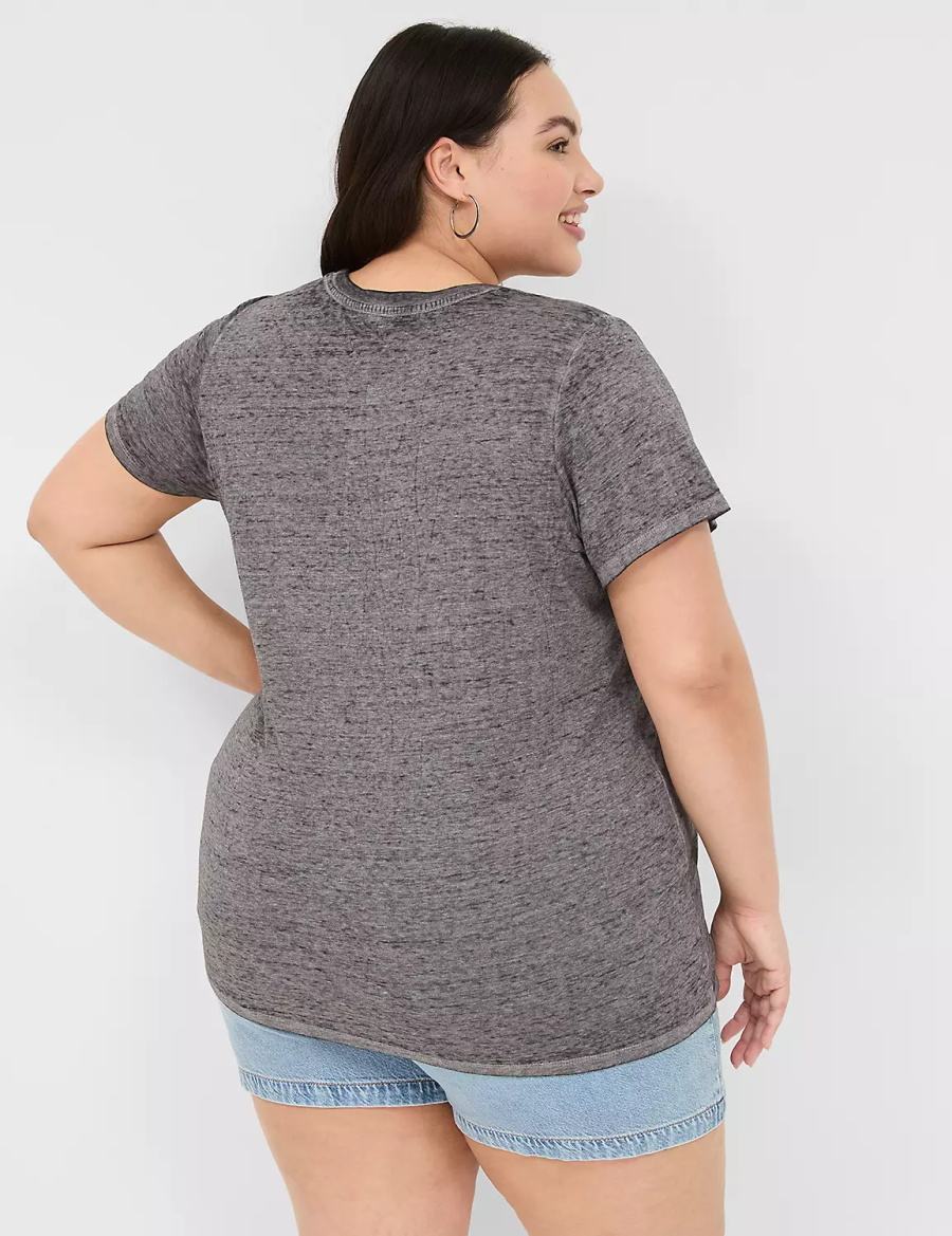 Grey Lane Bryant Barbie Graphic Tee Women T Shirts | FCS3227IP