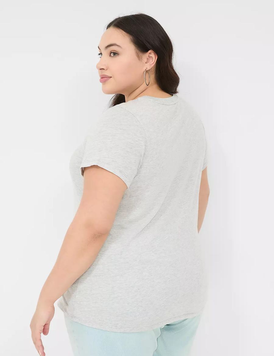 Grey Lane Bryant Faith Graphic Tee Women Tank Top | UUZ862FU