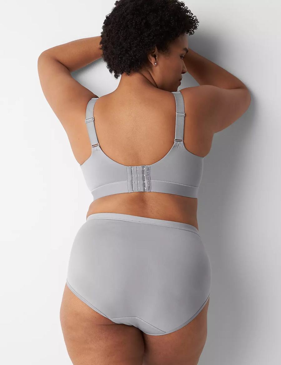 Grey Lane Bryant No-Show Full with Lace Women Briefs | OQQ8978JN