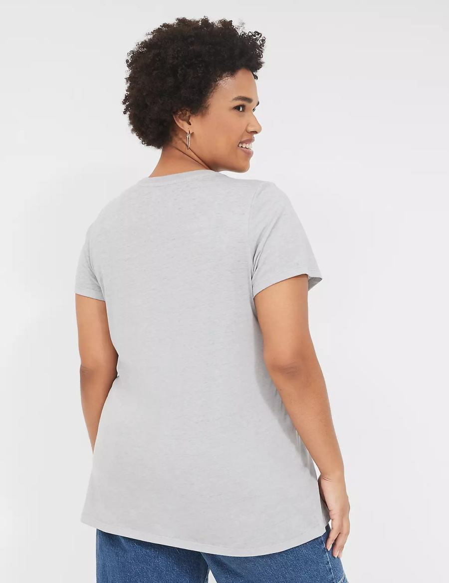 Grey Lane Bryant Nurse Graphic Tee Women T Shirts | QTB8223HQ