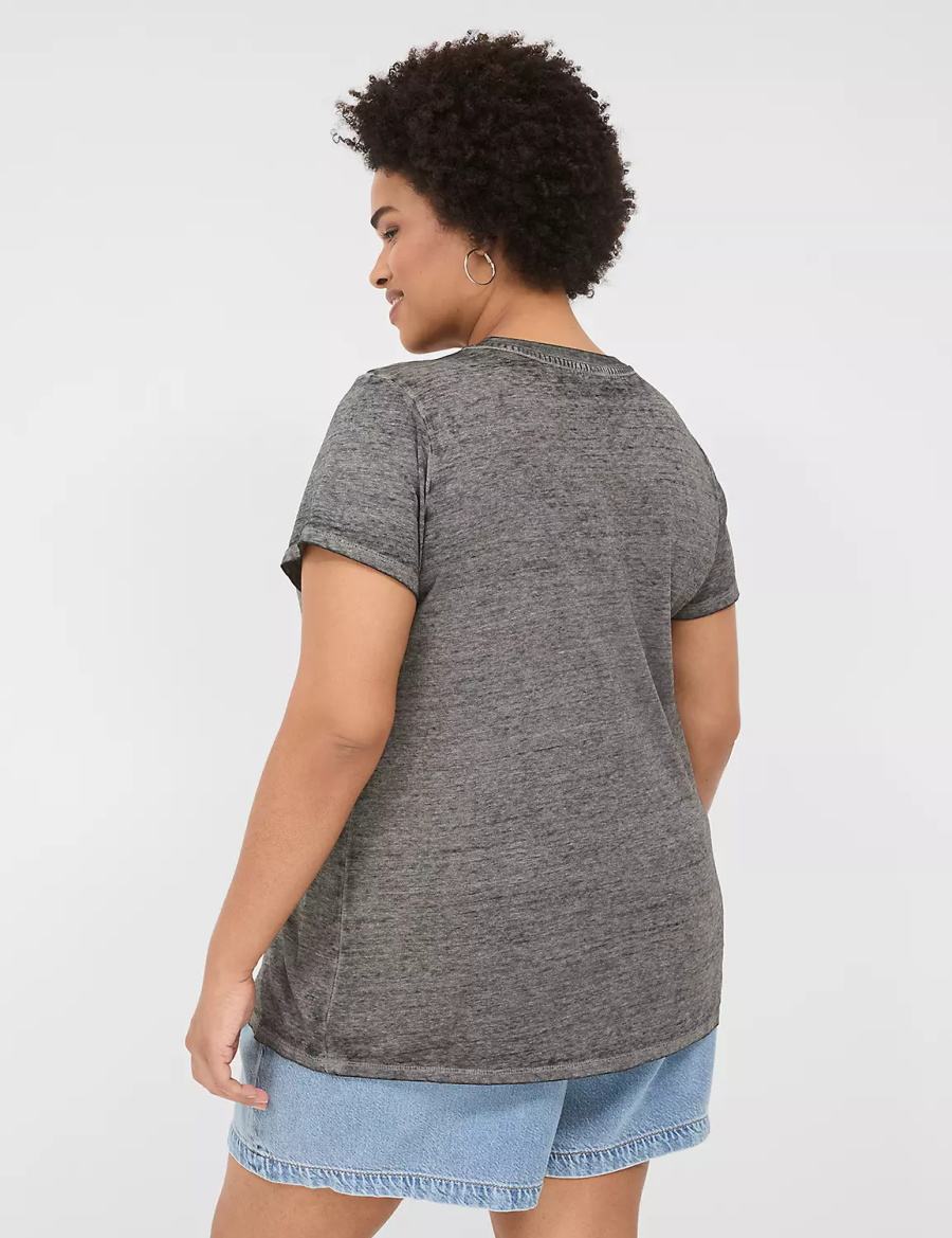 Grey Lane Bryant On The Road Graphic Tee Women T Shirts | BSN2826OH