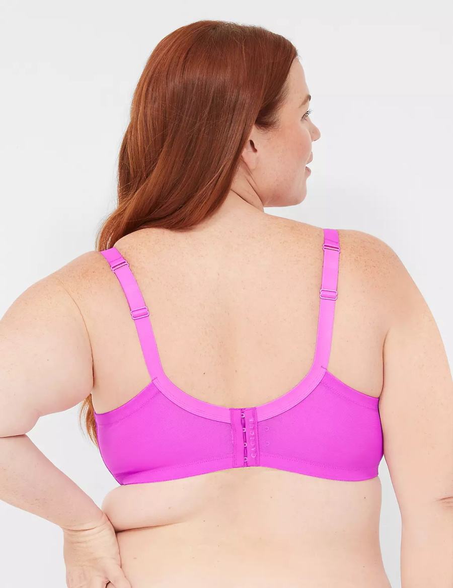 Light Purple Lane Bryant Unlined with Lace Women Balconette Bra | VMH4990IF