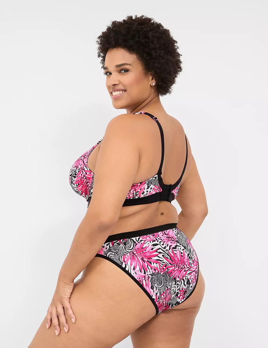 Pink Lane Bryant Crush Microfiber French Women Briefs | EMI379GO