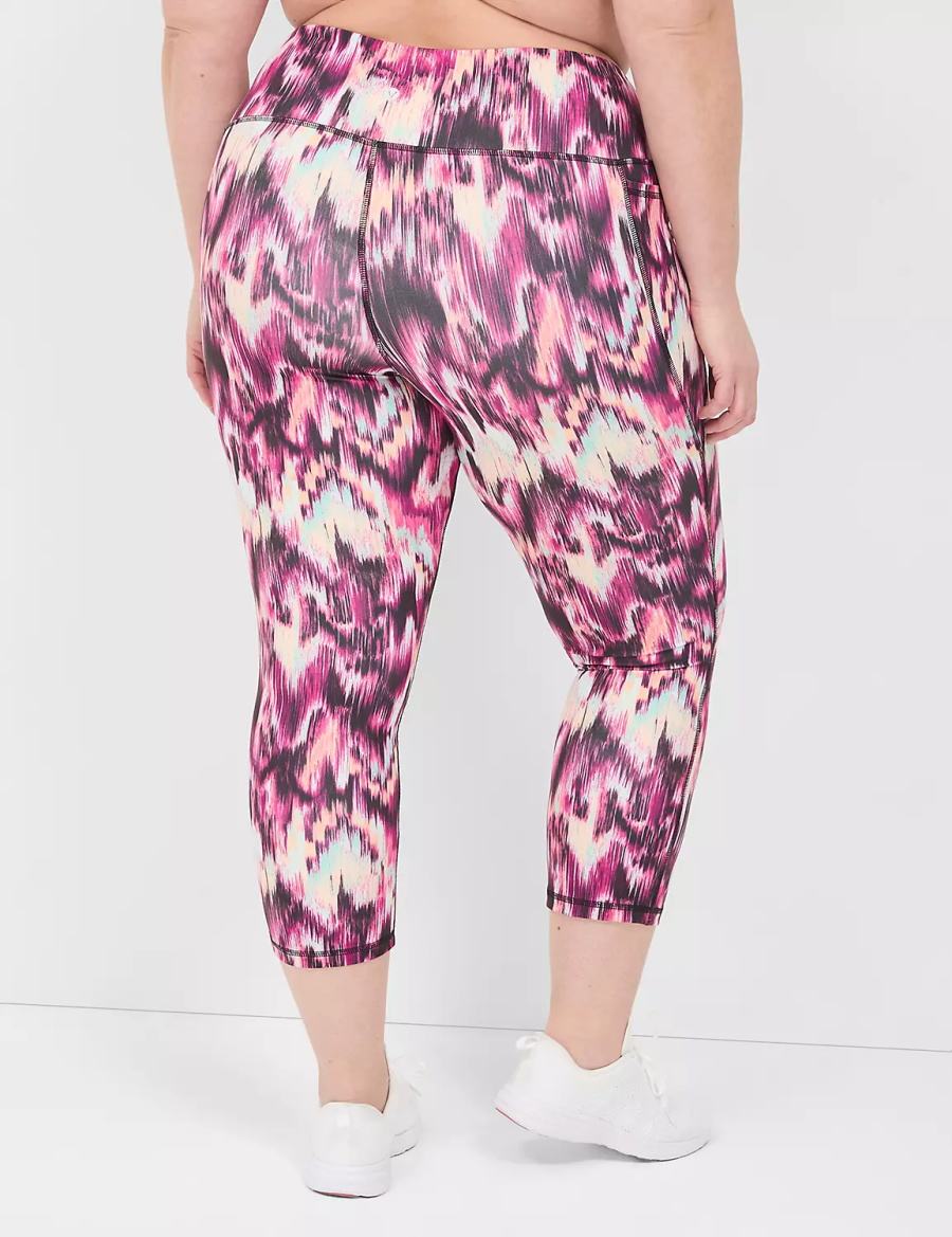 Pink Lane Bryant LIVI High-Rise Recycled LIVI Soft Capri Women Leggings | MAF728WC