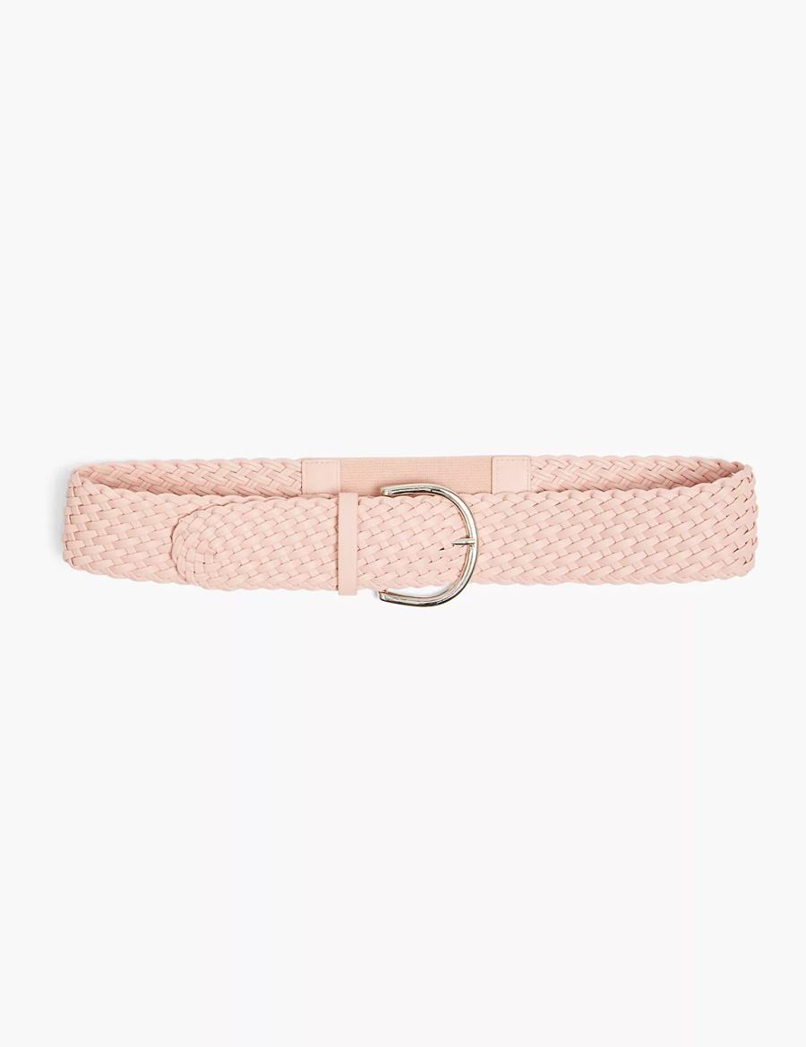 Pink Lane Bryant Wide Faux-Leatherided Women Belts | TMI9624GP