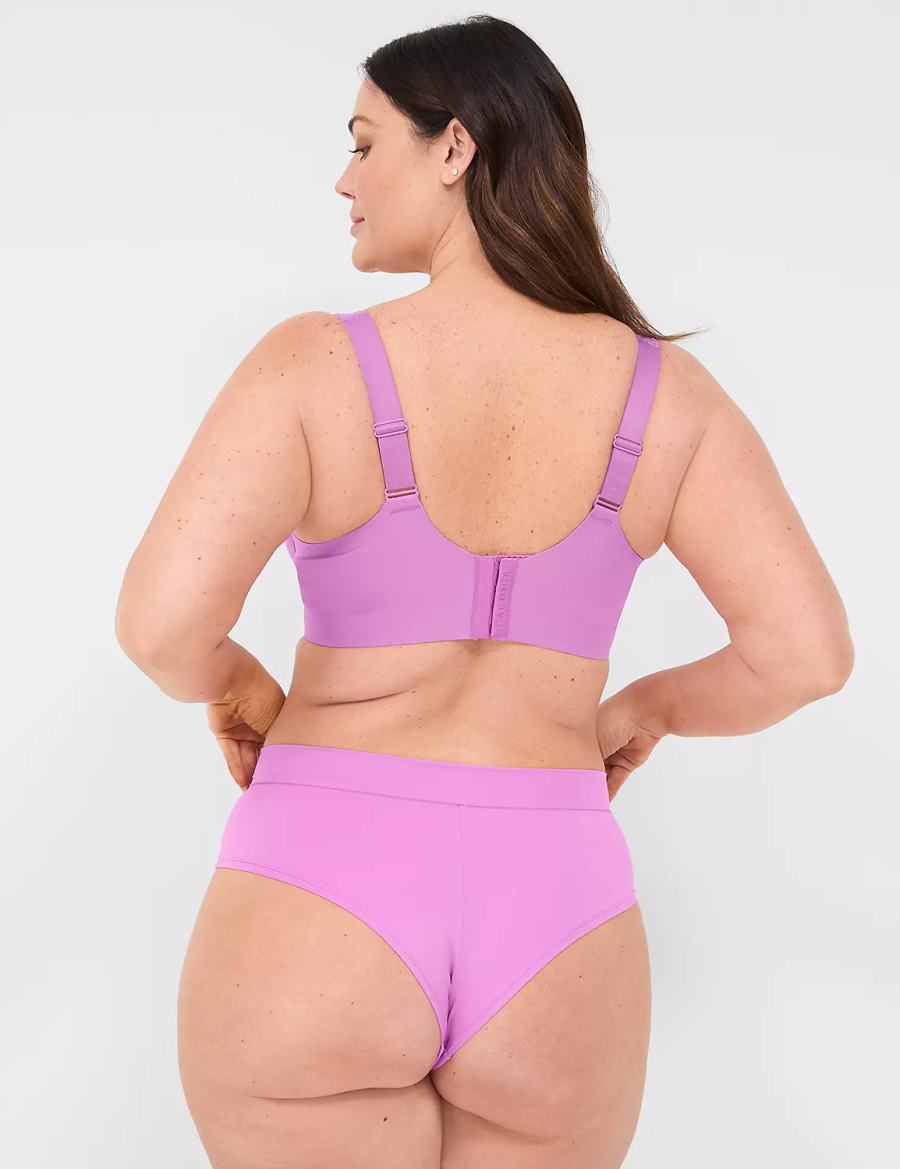 Purple Lane Bryant Comfort Bliss Women Cheeky Panty | ADD3150AG