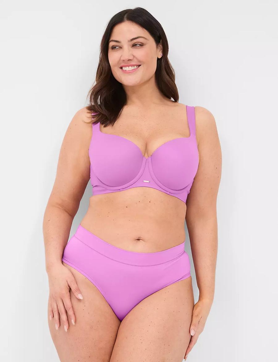 Purple Lane Bryant Comfort Bliss Women Cheeky Panty | ADD3150AG