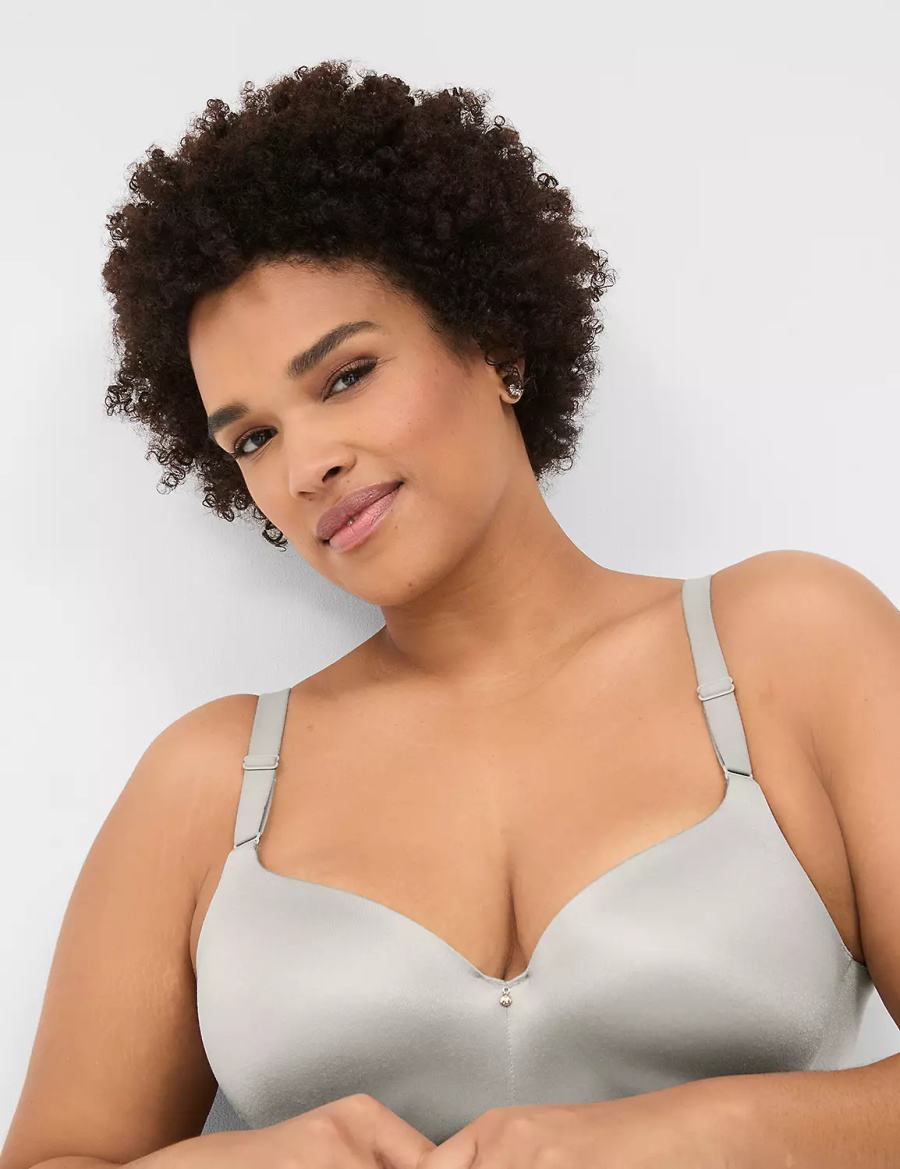 Silver Lane Bryant Invisible Backsmoother Lightly Lined Women Balconette Bra | NHX4585GE