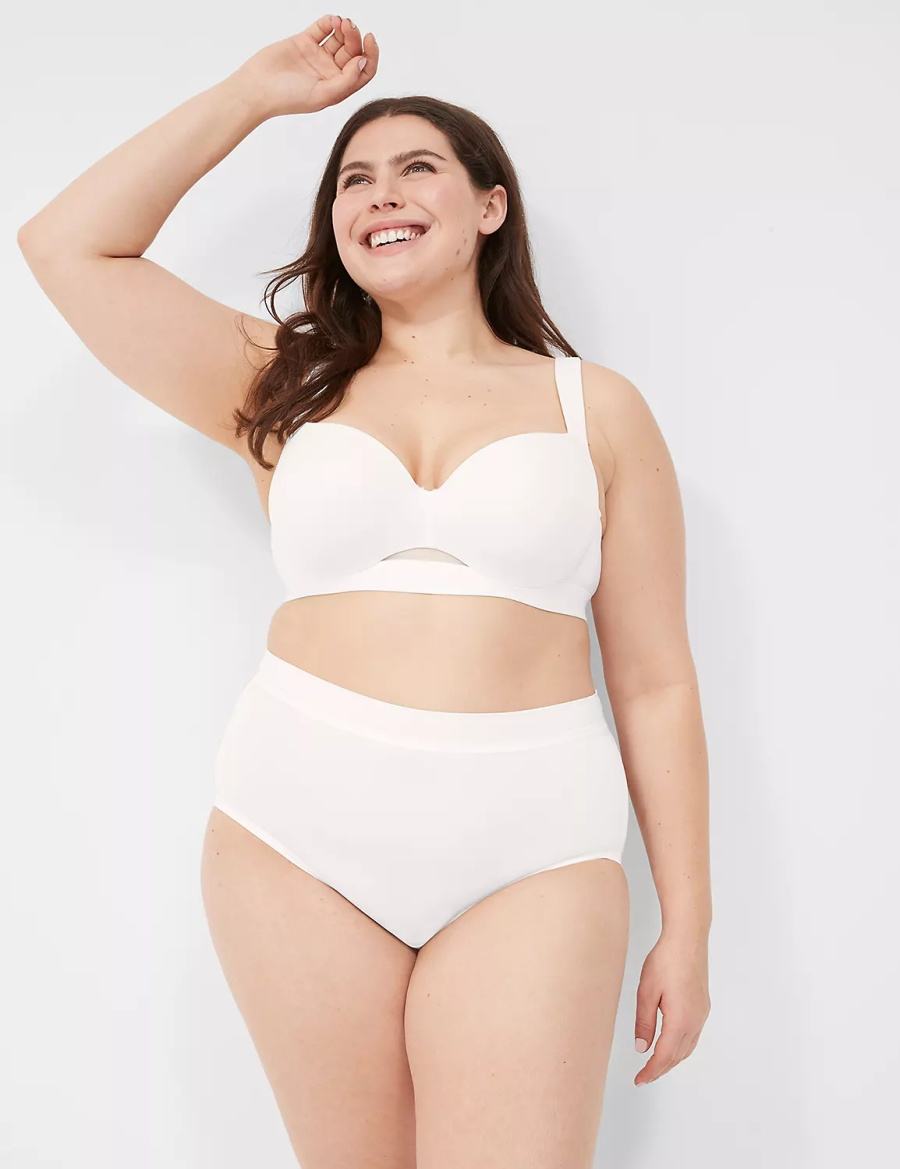 White Lane Bryant Comfort Bliss Full Women Briefs | BDV6637YV