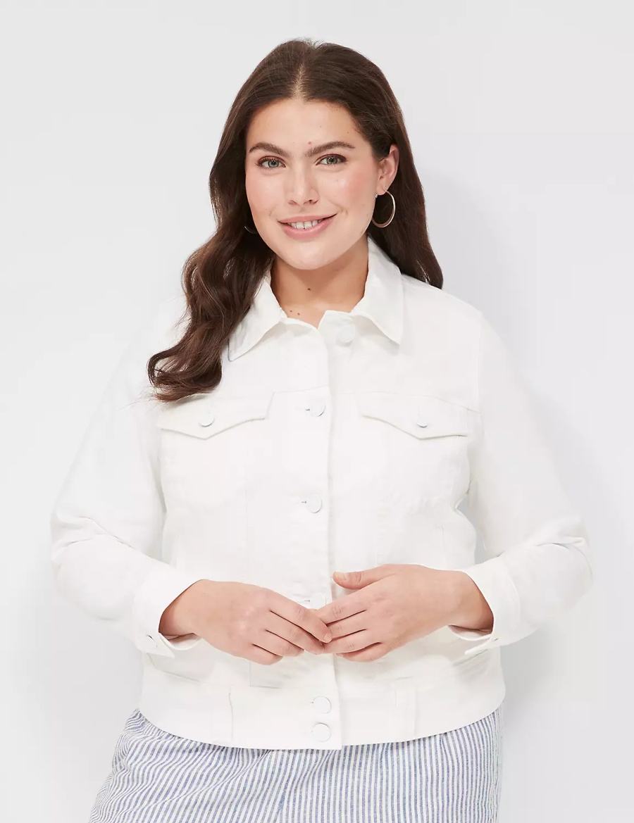 White Lane Bryant Denim Women Jackets | GQP3132RC