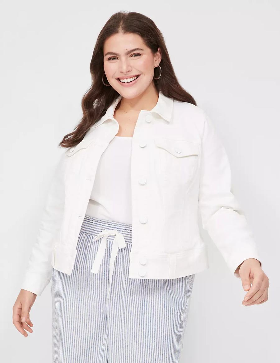 White Lane Bryant Denim Women Jackets | GQP3132RC