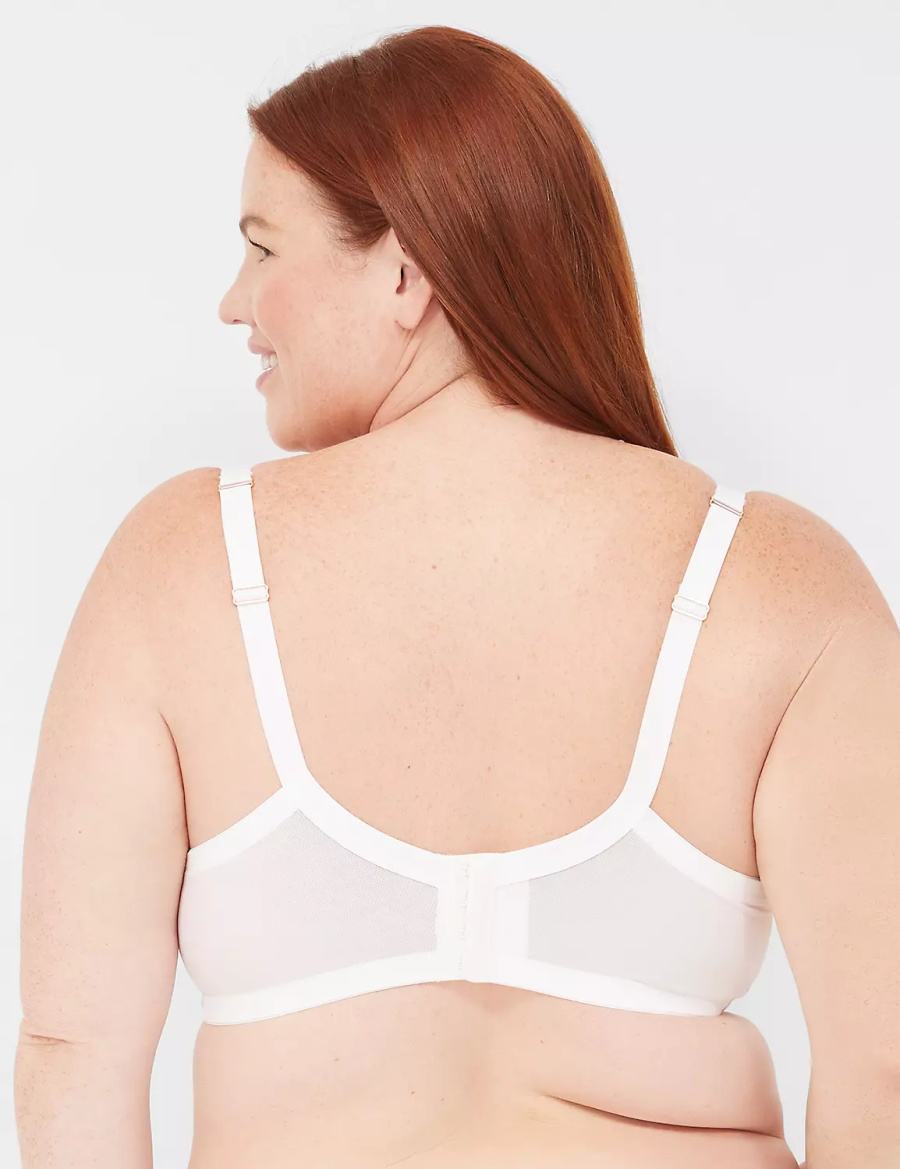 White Lane Bryant Digital Print Lace Boost Women Balconette Bra | NOQ7715AK