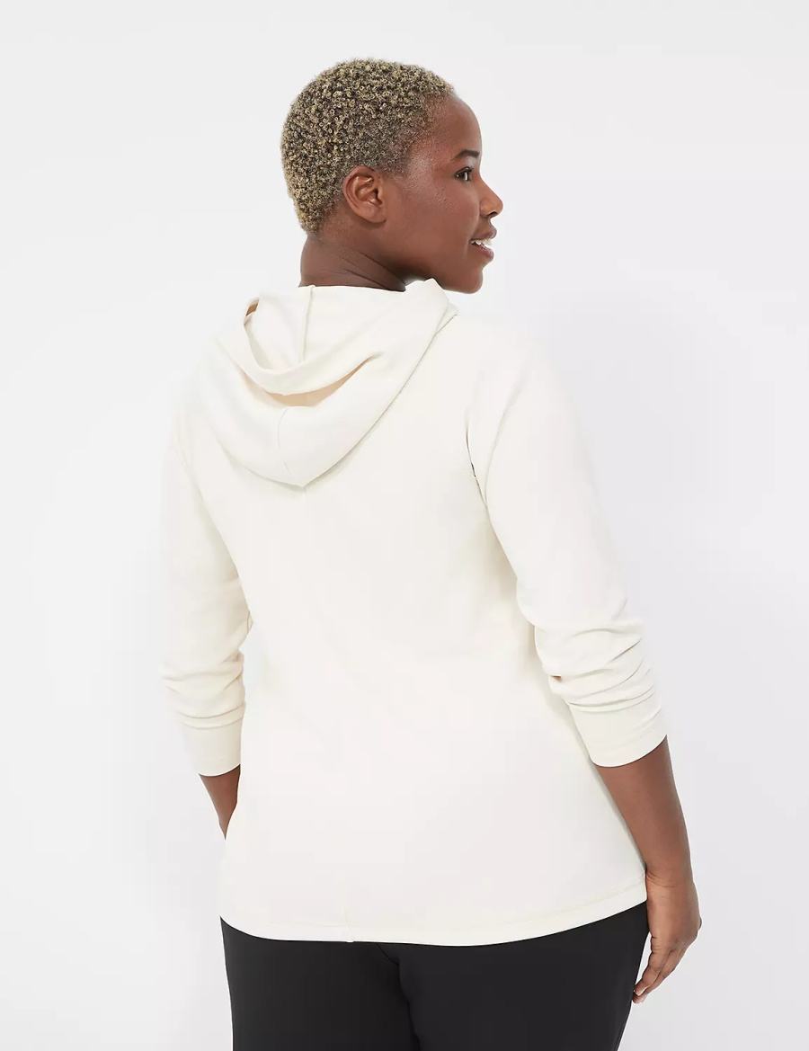 White Lane Bryant LIVI Hooded Journey Pullover Women Pullover | MQT2677NE