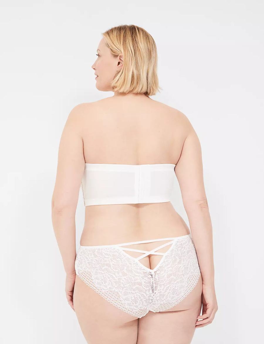 White Lane Bryant Longline Boost Multi-Way Women Strapless Bra | XDV841MR