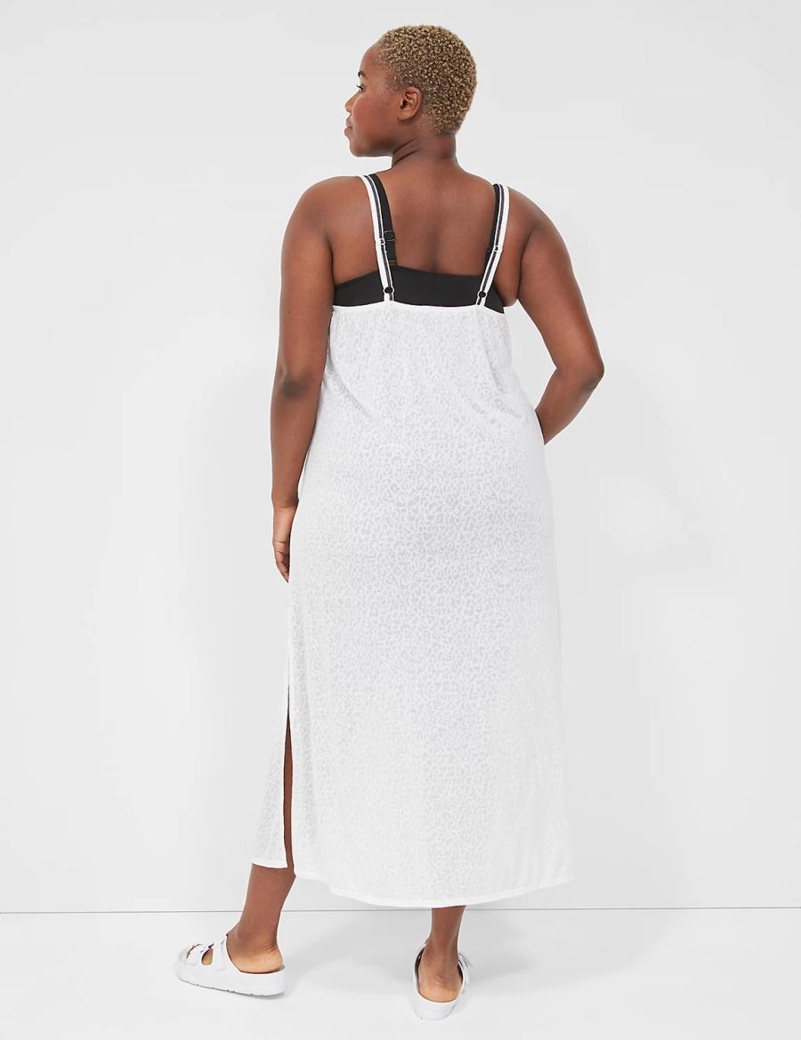 White Lane Bryant Maxi Cover-Up Women Dress | CAT1869IG