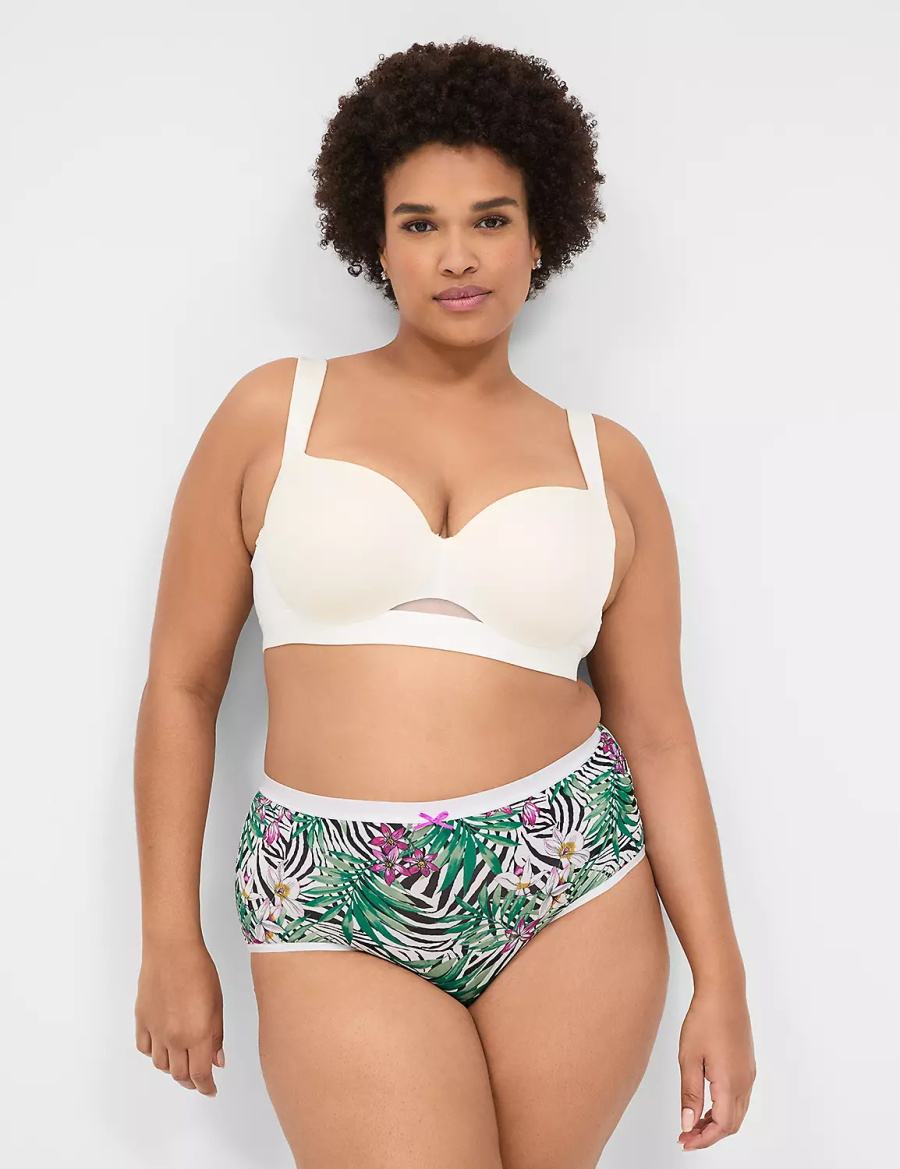 White Lane Bryant No-Show Full Women Briefs | SQX6237IH